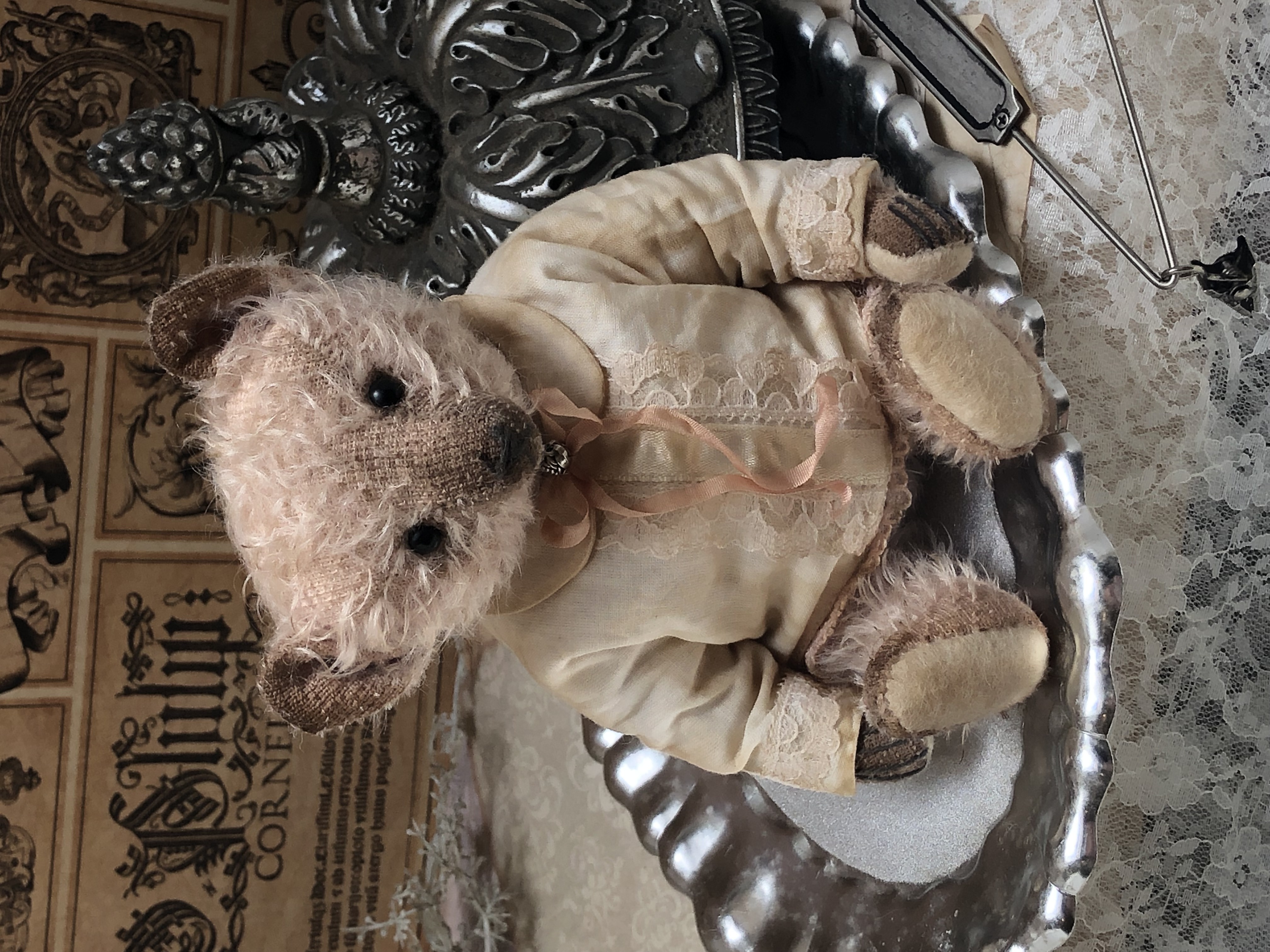 Hug Me Again Collectible bear "Sophie" standing about 7.5 inch tall.