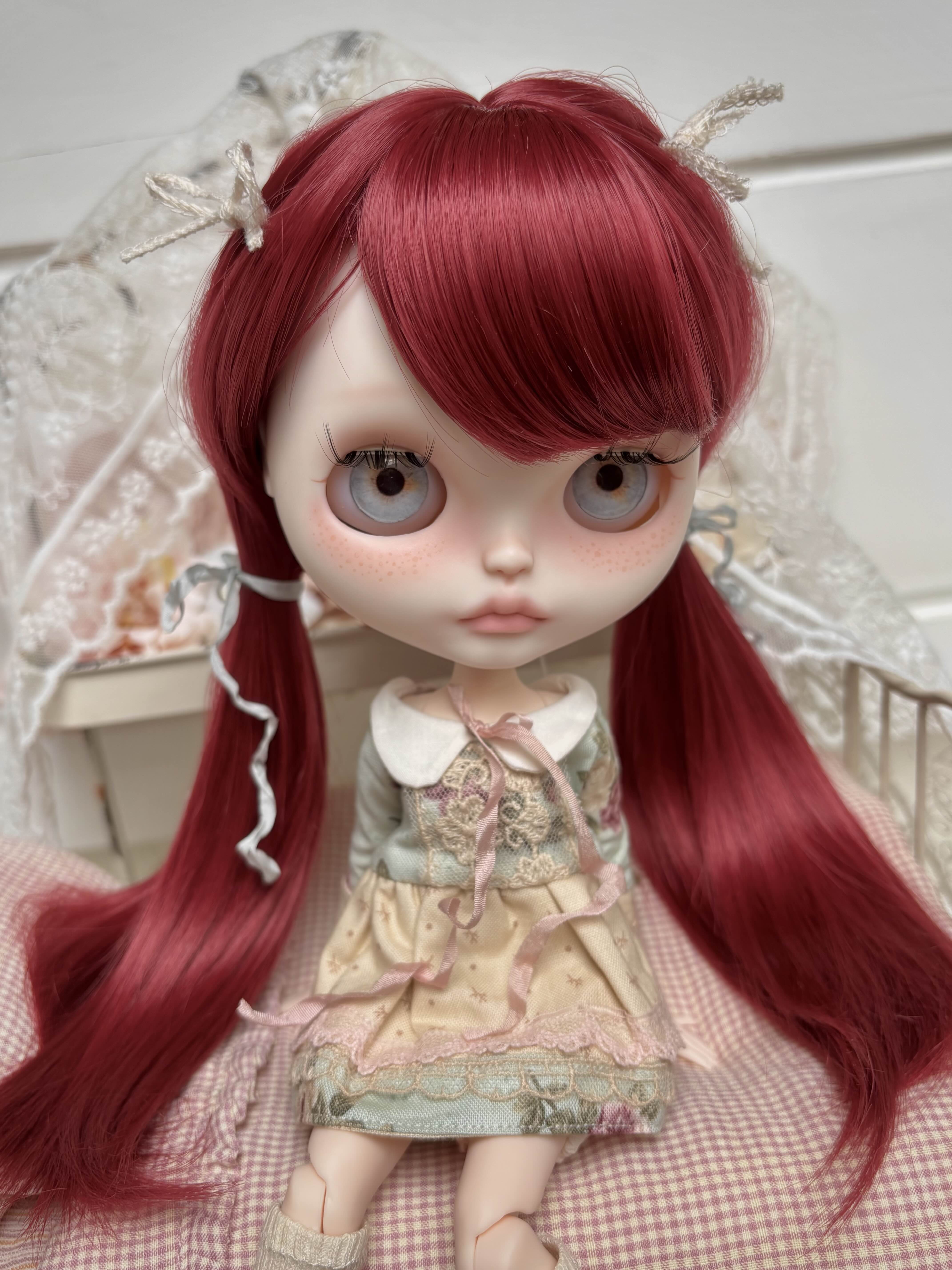 Customized Blythe Doll Poppy, OOAK