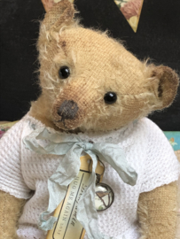 Hug Me Again Collectible bear "Benjamin" standing about 9 inch tall.