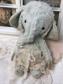 Hug Me Again Collectible Elephant "Little Silly" standing about 5 inch tall.