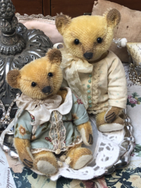 Hug Me Again Collectible bear "Humbert" standing about 6.5 inch tall.