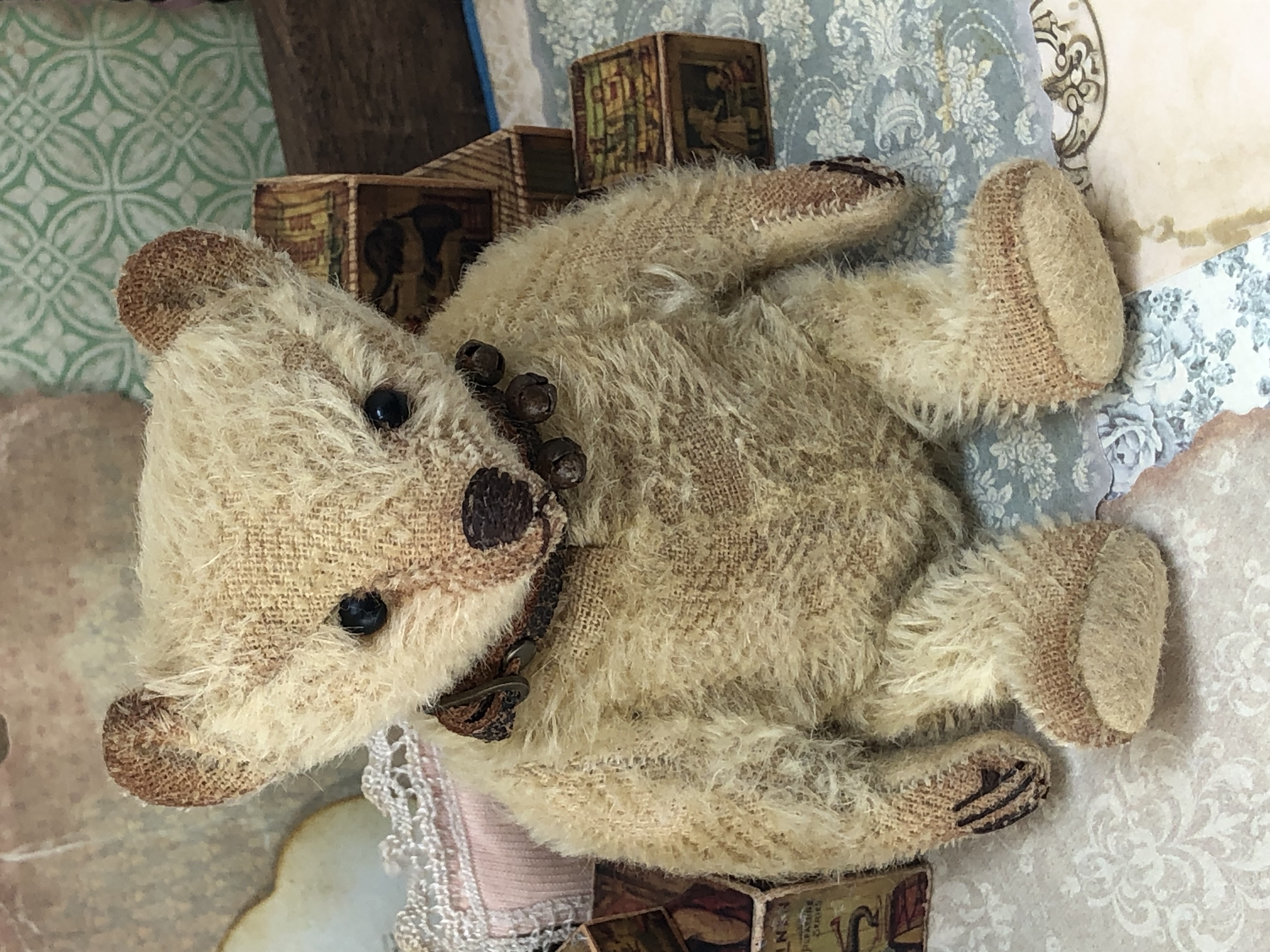 Hug Me Again Collectible bear "TED" standing about 6 inch tall.