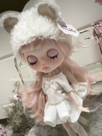 Customized Blythe Doll Rei, OOAK