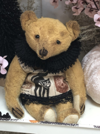 Hug Me Again Collectible bear "Mr. Applebobber" standing about 6 inch tall.
