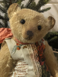 🎄 Hug Me Again Collectible bear "Jacky" standing about 10.5 inch tall.