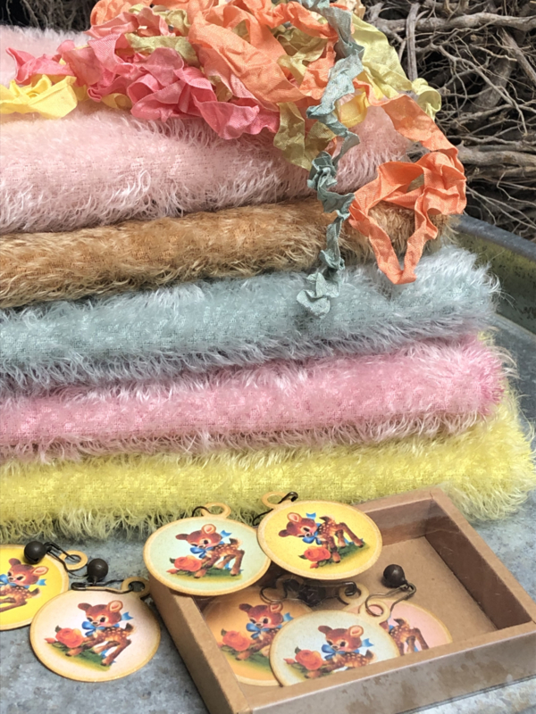 Hand dyed Mohair Bundle  - Special Limited Collection.