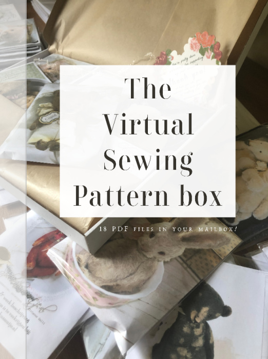 The Virtual Sewing Pattern box. (Digital Files PDF format)