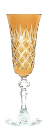 EWA champagne flute - light amber