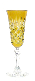 EWA champagne flute - light olive