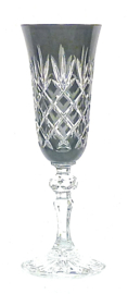 EWA champagne flute - dark grey