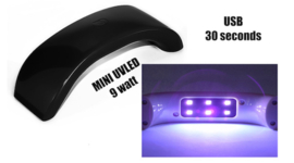 9 watt LED/UV lamp