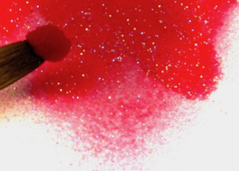 Coloracryl red shimmer