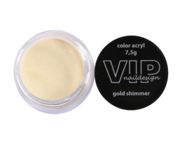 Coloracryl gold shimmer