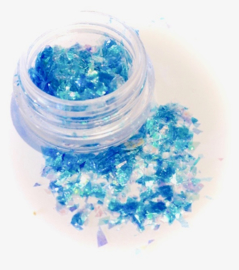 Mylar aqua blue