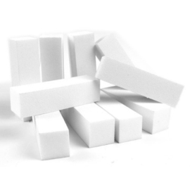 White block