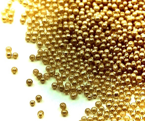 Micropearls gold