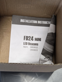 UITVERKOOP FD24 mini amber opsteek