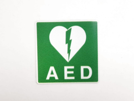 Identificatiesticker AED