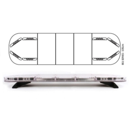 Redtronic Megaflash Bullit Basic 105cm clear behuizing