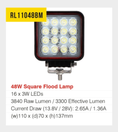 48w werklamp FLOOD LED autolamps