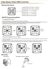 TC5 PRO mini controller Bedienpaneel