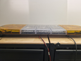 Whelen Justice amber met werkverlichting