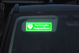 Zonneklepbord HartslagNu