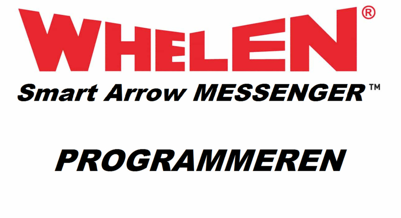 Programmeren Whelen MESSENGER