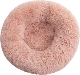 Honden mand donut zalm roze 50 cm