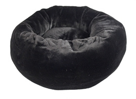 Honden mand donut zwart 70 cm