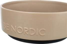 Voerbak be nordic taupe 18 cm