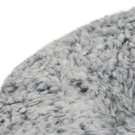 Honden mand Rosewood silver fluff grijs 52 x 52 cm