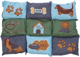 Trixie kussen patchwork