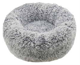 Honden mand Rosewood silver fluff grijs 52 x 52 cm