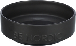 Voerbak be nordic zwart 16 cm