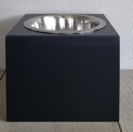 Houten honden voerbak Mailo enkel maat s