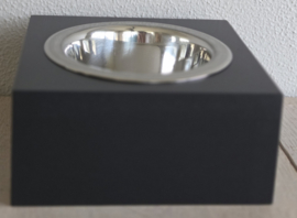 Houten voerbak Mailo enkel S 8,5 cm hoog