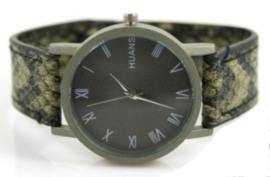 Groen python horloge