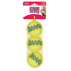 Kong squeakair tennisbal m 6,5 cm 3 st