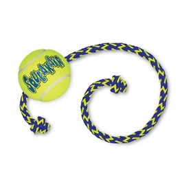 Kong squeakair bal met touw