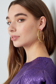 HOOPS ROND - GOUD