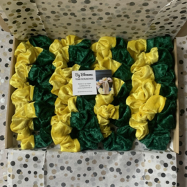 Team scrunchie Groen/Geel