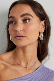 STATEMENT HOOPS - ZILVER