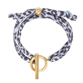 ARMBAND LEOPARD MET KAPITTELSLOT