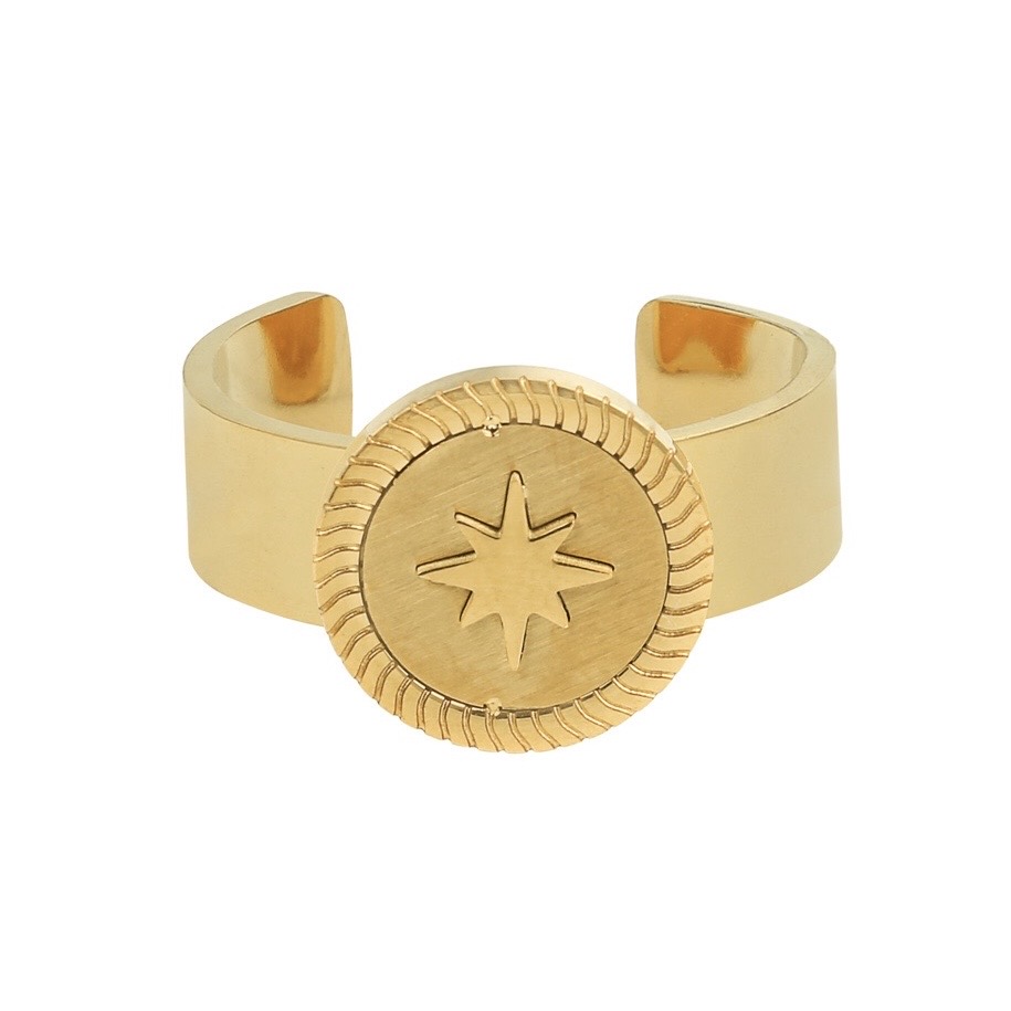 RING STAR - GOUD