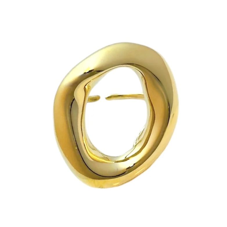 RING STATEMENT OVAL - GOUD