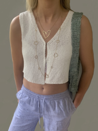 KETTING LOVELY HEART - GOUD