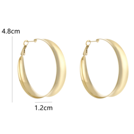 MEGA CHILLE HOOPS - GOUD
