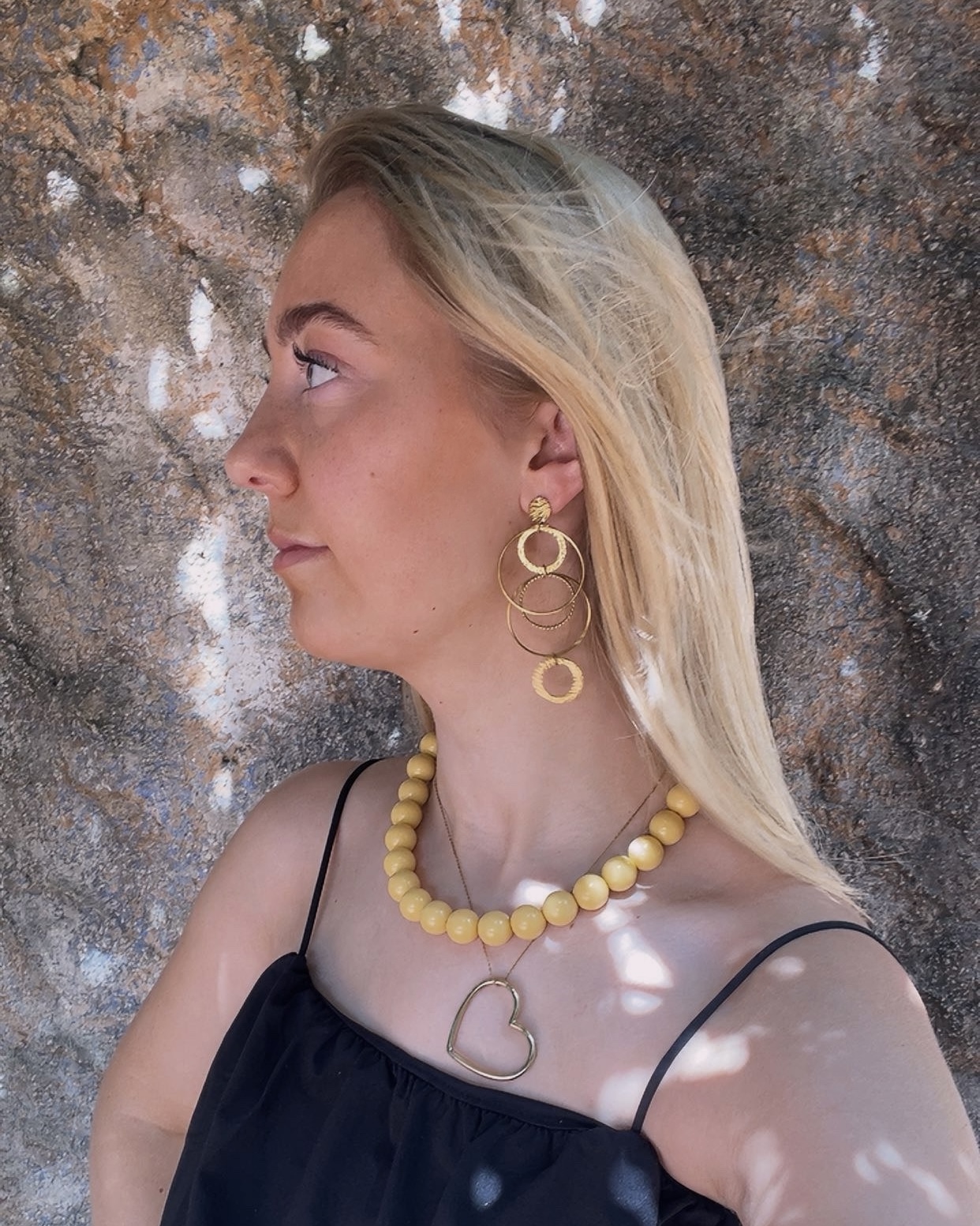 OORBELLEN CONNECTED - GOUD