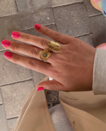 RING STARRING NIGHT - GOUD